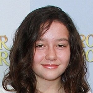 Amara Miller, 25 (Attrice di film)
