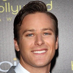 Armie Hammer, 39 (Movie Actor)