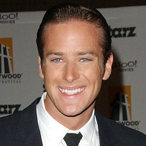 Armie Hammer, 39 (Movie Actor)