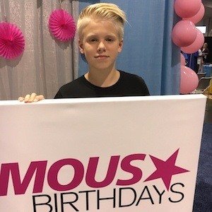 Carson Lueders, 24 (Pop Singer)