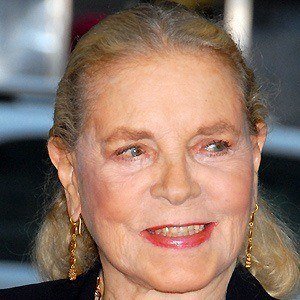 Lauren Bacall (1924 - 2014) (Movie Actress)
