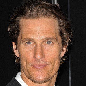 Matthew McConaughey, 55 (Attore di film)