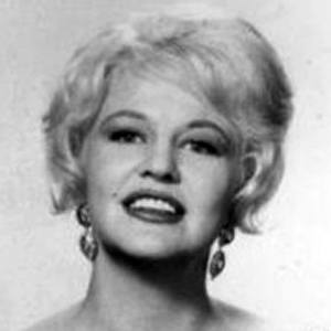 Peggy Lee (1920 - 2002) (Jazz Singer)