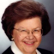 Barbara Mikulski, 87 (Politician)