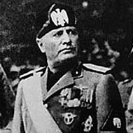 Benito Mussolini (1883 - 1945) (Weltführer)