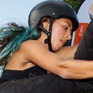 Lizzie Armanto, 31 (Skateboarder)