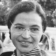 Rosa Parks (1913 - 2005) (Civil Rights Leader)