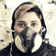 Shamsia Hassani, 37 (画家)