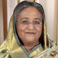 Sheikh Hasina, 76 (Politician)
